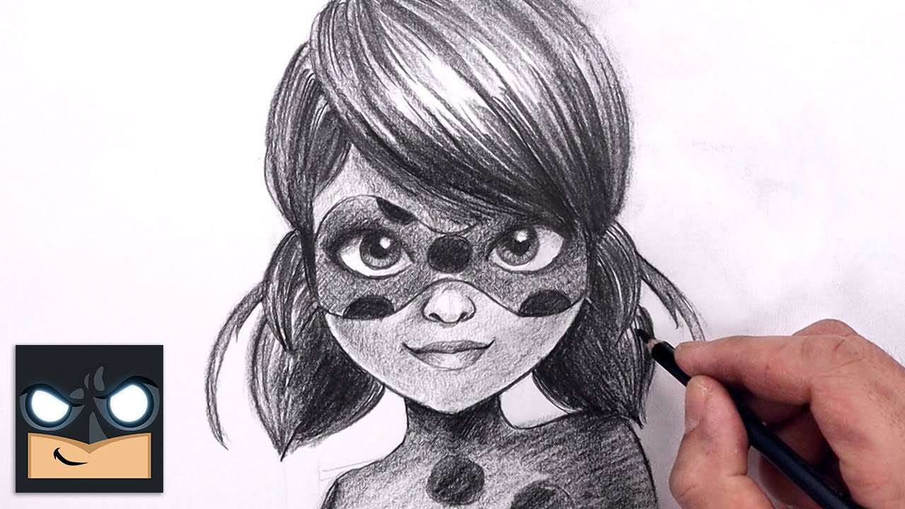 How to Draw Ladybug 2, Ladybug and Cat Noir
