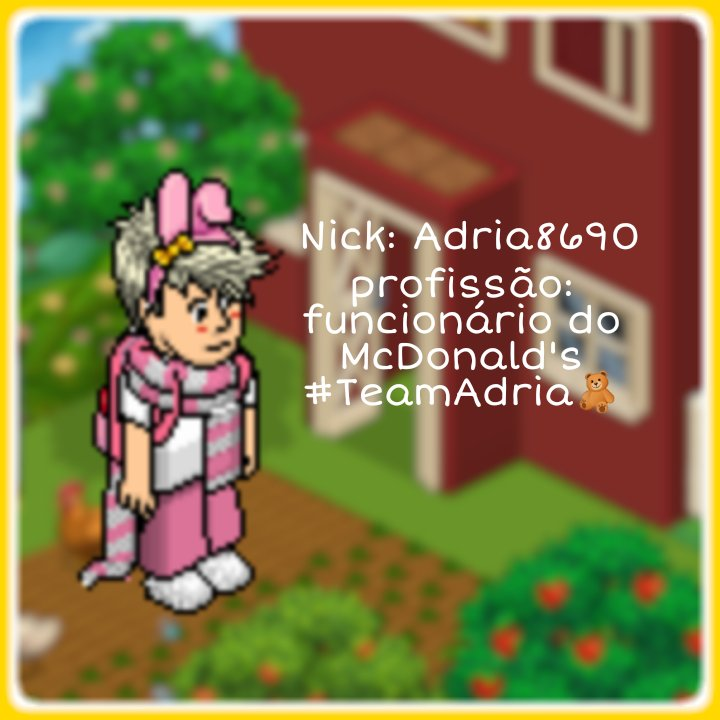 habbodaaline's tweet photo. 4° Participante!

Na "A Fazenda HDA" tem repórter? Tem! Tem modelo? Tem! Sabe oque tem também? Tem Func. do Mc. e Cons. de provas, sim é ele, Adria8690(@AdriaHabbo) 

Obs: quem tiver mais rt, curtida e comentários se torna o fazendeiro (a)

Arte by @KamilaGomezHB
@marcospaulo17hb https://t.co/FBTeIglbj5