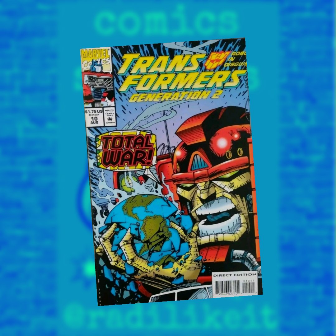 🛒ebay.com/str/radilikeit 
Transformers Generation 2 #10 Aug 1994 - Marvel Comics 💥.99 cent bid

#transformers #transformerscollection #transformerscomics #marvelcomics #comic #comics #comiccollector #comiccollection #comicsforauction #cheapcomics #transformersfan