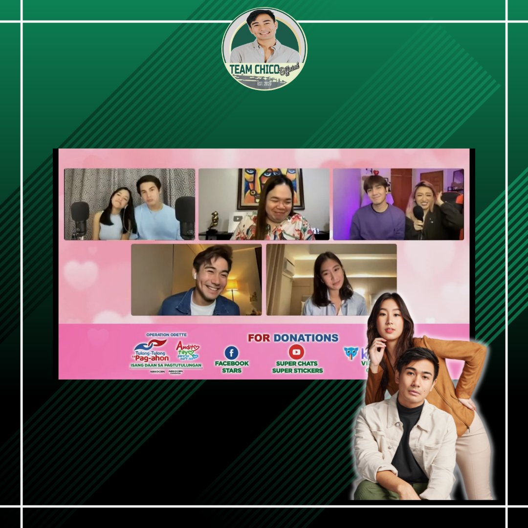Thank you for watching, Kilig Match tonight. 

And also we trend kanina sa ating Twitter Party! Thank you solid Chico, Amanda and Chimanda 💚♥️💛 
 
#ChicoAlicaya  || <a href="/iamchicoa/">oh la la</a> 💚