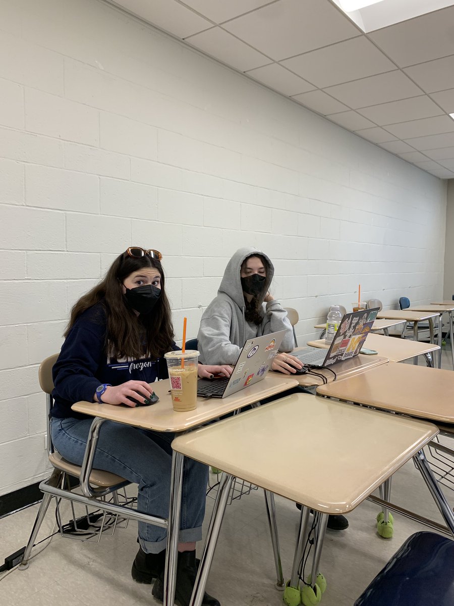 oprfhsdebate's tweet photo. Day three of Maine East! Maddie and Char flipped neg against Niles North BG for semis 🤭. Wish them luck and maybe they will get another bid to the TOC 🎉☘️ https://t.co/0AuLCwGCyo