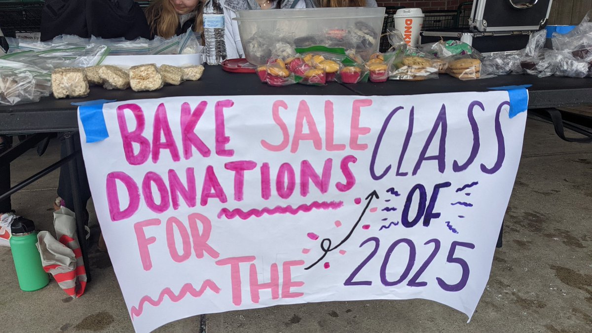 Happy Superbowl Sunday! Come at Shaw's until 12 and support the class of 2025!