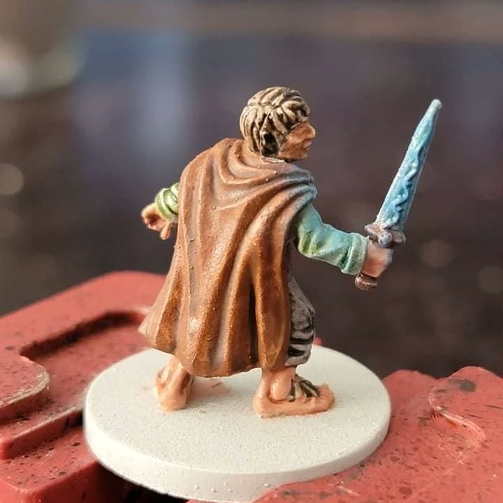 NerdsWCoffee's tweet photo. WIP Bilbo from Journeys in Middle Earth. My first attempt at object source lighting for Sting. Pretty happy with it thus far.

New episode coming today! Stay tuned!

#podcasts #boardgames #tabletopgaming #miniaturepainting #LordOfTheRings #hobbit #Nerd #fantasy #Superb #Owl https://t.co/FvgUe2ZVRx