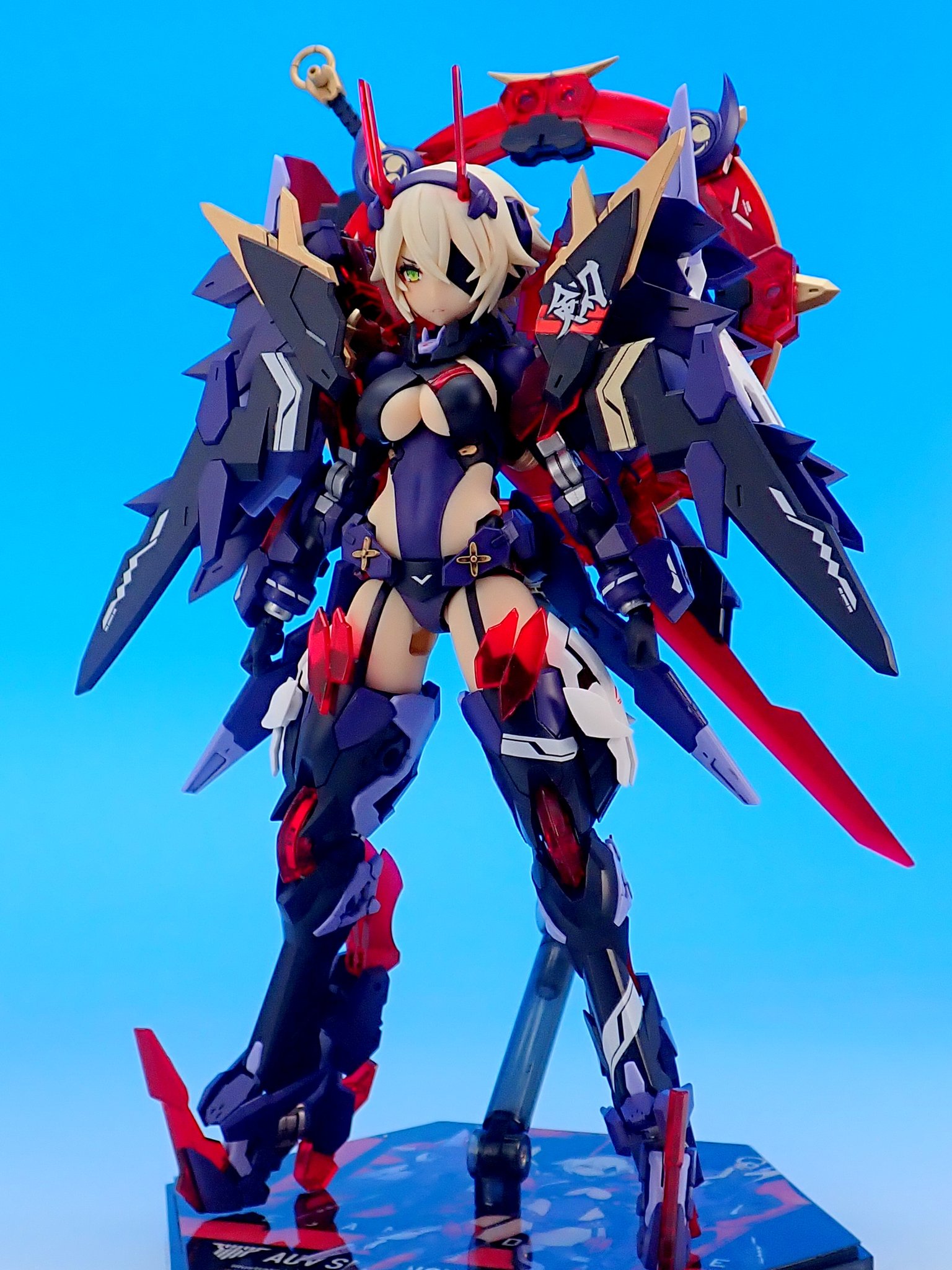 メガミデバイス　カラーA スサノヲ　ジャンク　muscuto Yahoo!オークション - メガミデバイス オウブ スサノヲ全塗装完成品