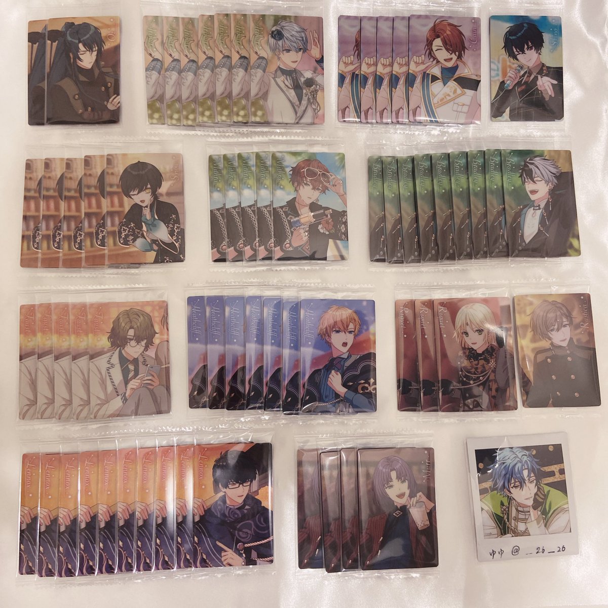 【交換】魔法使いの約束 まほやく ウエハース2

譲）オズ2 アーサー7 カイン5 リケ3 スノウ5 ミスラ5 ブラッドリー9 ファウスト5 ヒースクリフ7 シノ1 ラスティカ1 ムル4 レノックス10

求）フィガロ（2弾＞1弾）

纏めての方優先
一部お声掛け中のためお返事お時間頂きます。