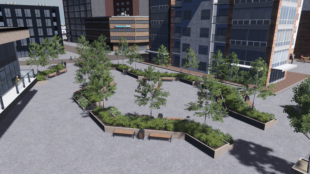 Avanya87's tweet photo. Planters released! 🥳 2 versions in 3 different textures should help fill in your plazas! #CitiesSkylines

https://t.co/b2jT8JBW0o https://t.co/zh5RvNwqo2