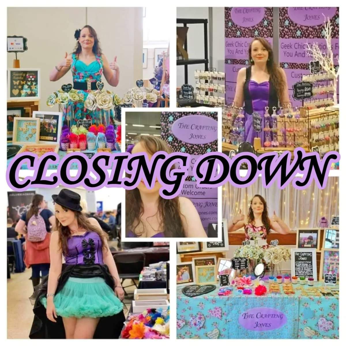 🎶 It's the final countdown! 🎶

Do do dooo do, da da da da doo... 🎵

Only a week left until TCJ closes. 😭 So shop now before it's too late! 

💜 thecraftingjones.com 💜

#ClosingDown #ClosingDownSale #Closing #Sale #Megasale #Discount #Voucher #VoucherCode #ShopNow #Shop