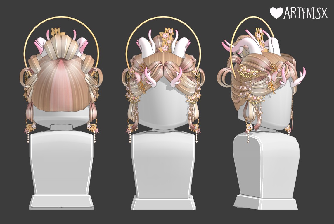 Yanisarrs's tweet photo. I did this a while back for lunar new year concept, didn't get the chance to post it 💖

#Roblox #RobloxDev @Roblox @robloxdevrel https://t.co/bp5bx47GQX