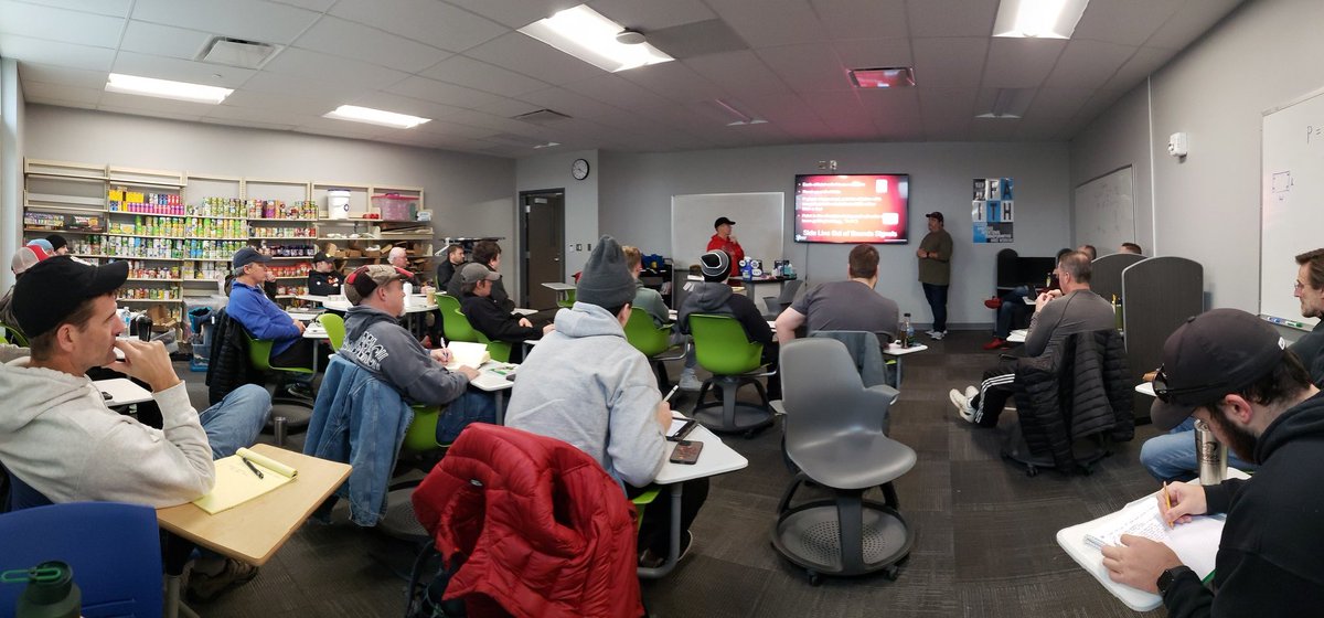 Coloalax's tweet photo. What are we doing on a lazy Sunday morning? We're in the classroom getting better.
For those wondering, these aren't just our newest officials investing in themselves.
#2weeksandcounting https://t.co/ICCmkh9we2
