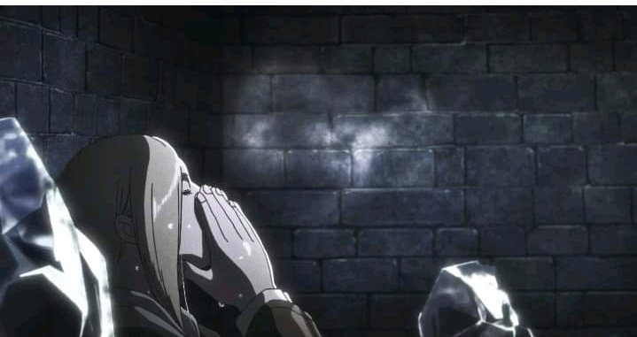 CazadoraJ1's tweet photo. Hoy en el capítulo " Deshielo" de Shingeki no kioyin / Attack on Titan veremos después de mucho tiempo a Annie Leonhart , alias, la titán hembra~❤️🌹💛🌹❤️ 
#AttackonTitanFinalSeason https://t.co/2Br251yfAo