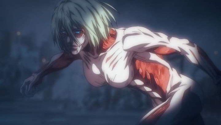 CazadoraJ1's tweet photo. Hoy en el capítulo " Deshielo" de Shingeki no kioyin / Attack on Titan veremos después de mucho tiempo a Annie Leonhart , alias, la titán hembra~❤️🌹💛🌹❤️ 
#AttackonTitanFinalSeason https://t.co/2Br251yfAo