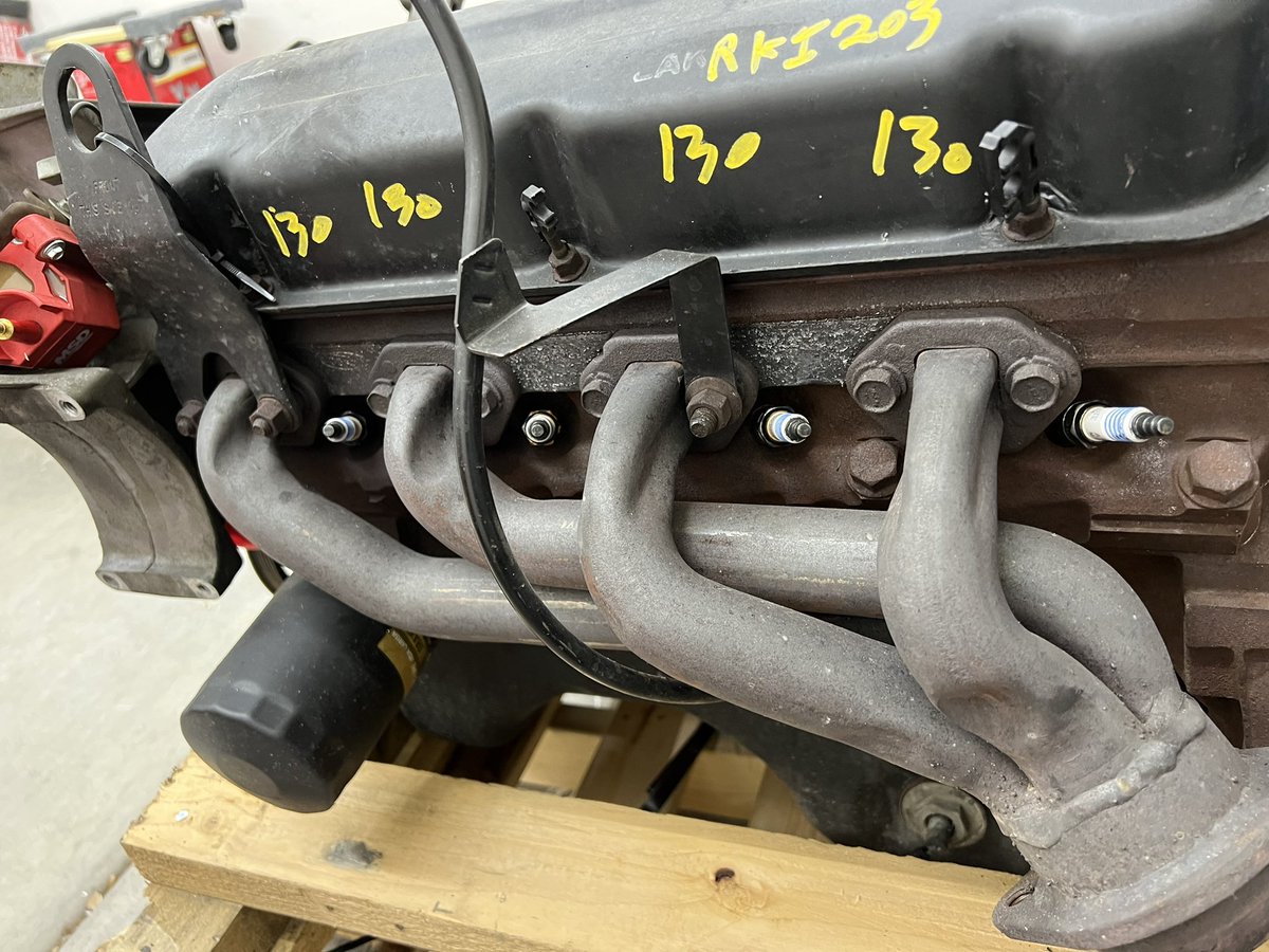 srroadster's tweet photo. The headers came off pretty easily. But they are very very rusted and I’m going to have to do something about that #hotrod #1932roadster #ford #roadster https://t.co/xBwO0SBMDV