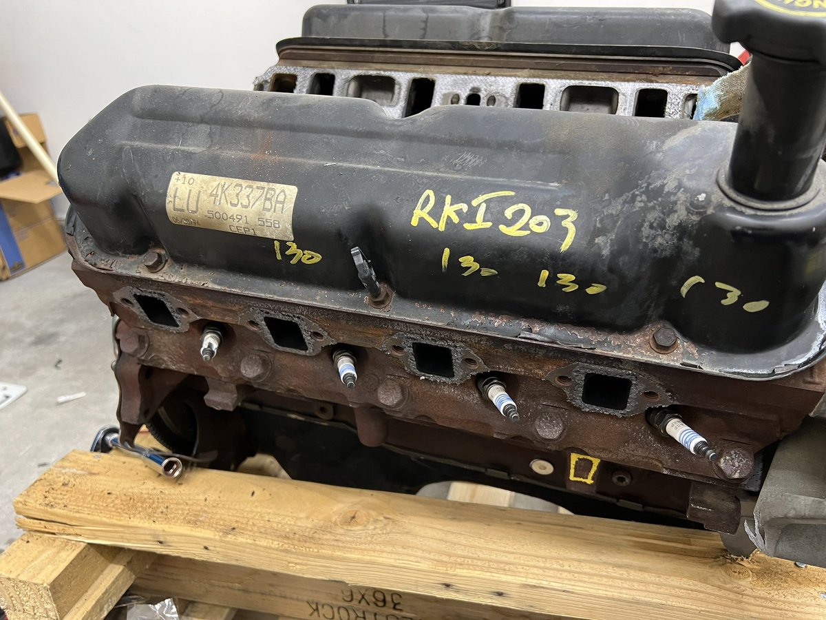 srroadster's tweet photo. The headers came off pretty easily. But they are very very rusted and I’m going to have to do something about that #hotrod #1932roadster #ford #roadster https://t.co/xBwO0SBMDV