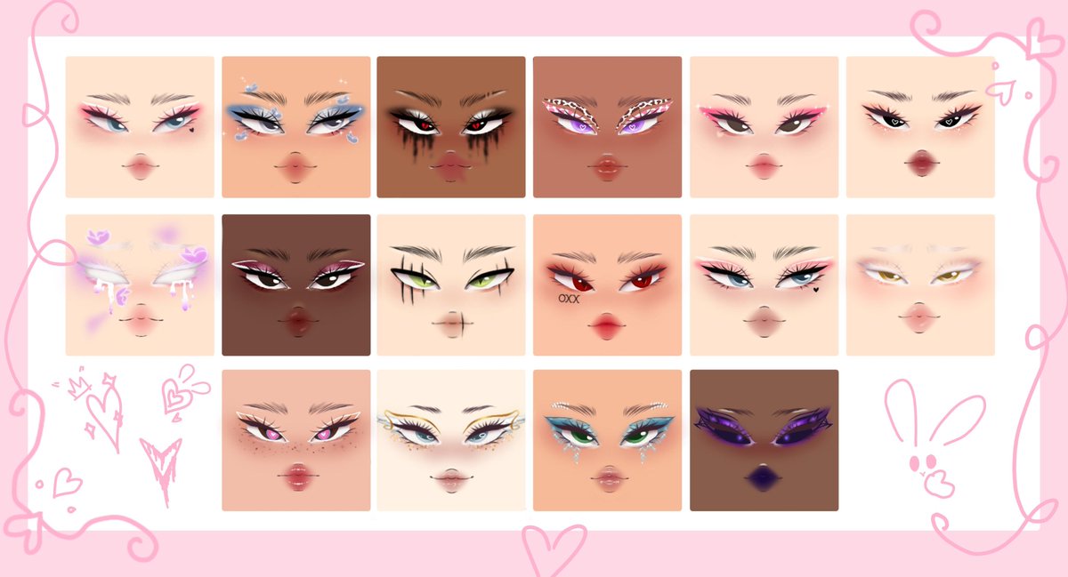 xBvnnyboo's tweet photo. Another random face i made cause im bored💅✨
.
So here ^-^
.
#KateRhFaces #royalehigh 
@KateKa22 #RHConcepts https://t.co/BEILfZvvOU