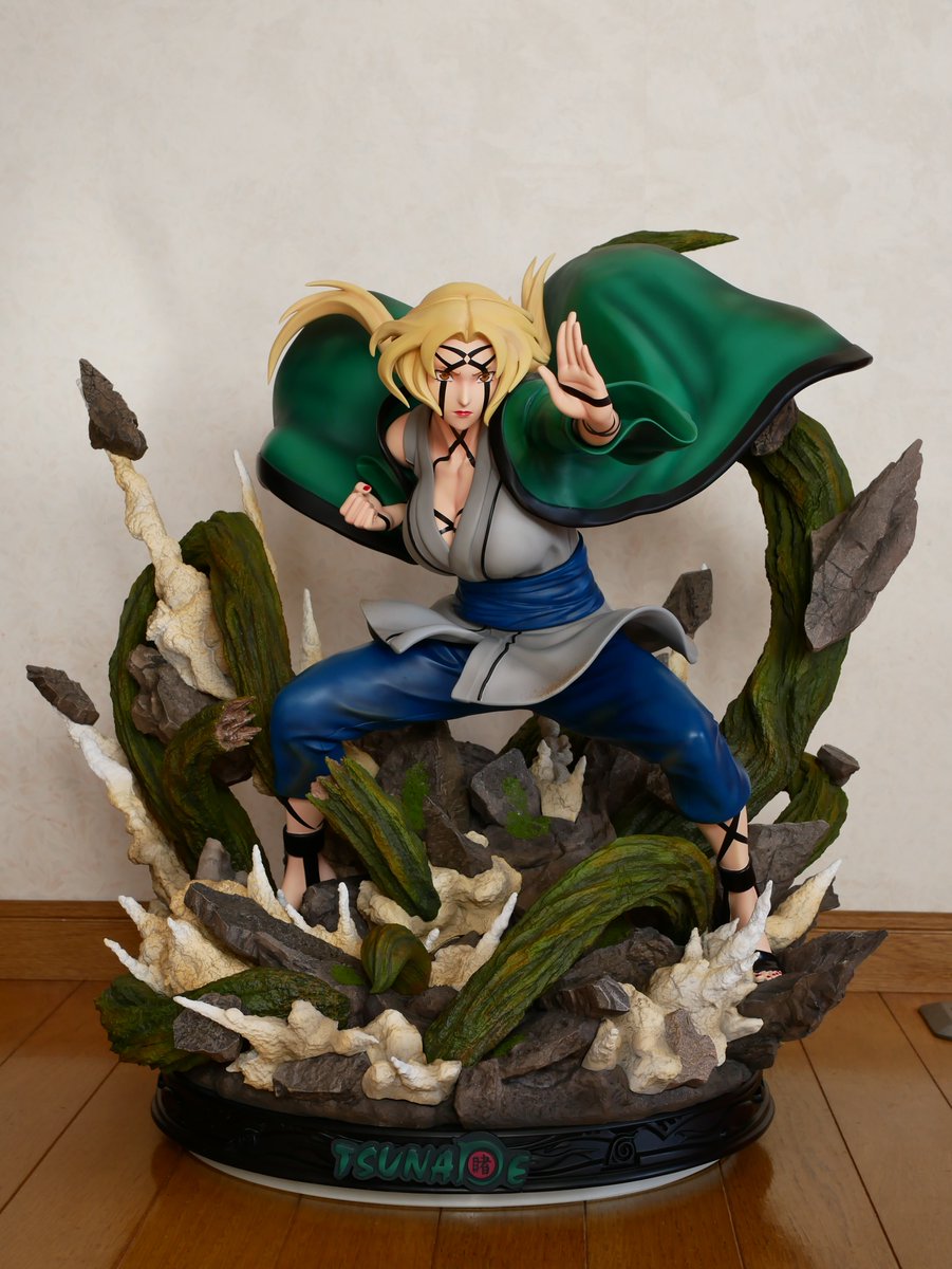hamajippa's tweet photo. 【レビュー】
Iron Kite Studio IKS Tsunade 1/4 H55cm 388pcs
正規品

昨年8月発売
マダラ戦、創造再生・百豪の術の綱手
表情、構えや割れた樹木に力強いらしさが出ています～

#ironkitestudio #ナルト #綱手 #NARUTO #フィギュア #スタチュー #statue https://t.co/SMi5LfDLzo