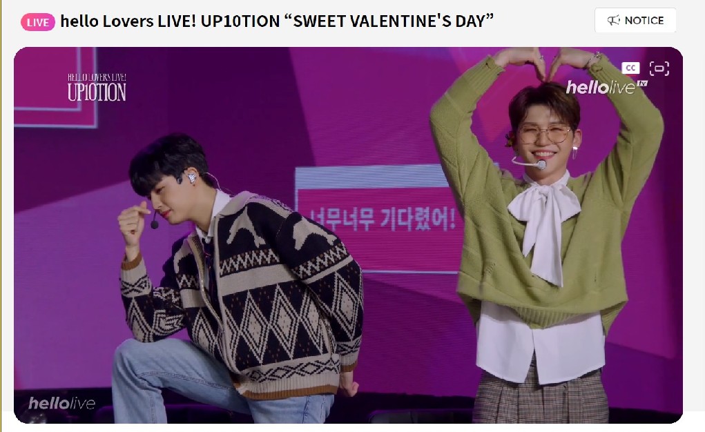 kumo157's tweet photo. 二人とも可愛すぎ😇💛💛💛
クンさんの笑顔眩しすぎて😇😇😇
#hellolive #helloloverslive #up10tion #OvalentineO https://t.co/g8CFSZaBkE