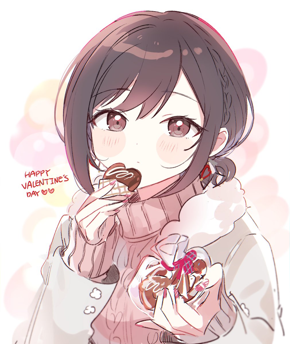 「ちょっと早いけどハッピーバレンタイン💝🍫です
#prsk_FA 」|ぴものイラスト