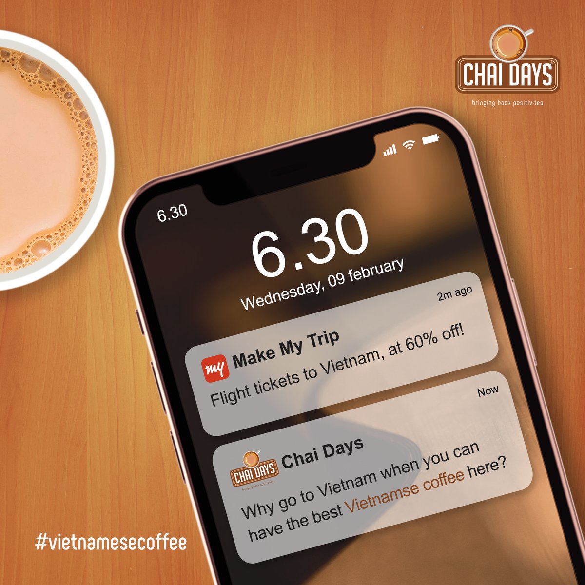 All thanks to third wave, today's travel urges are sponsored by our Vietnamese coffee!

#ChaiDays #ChaiDaysIndia #ChaiLovers #bangalorefoodies #btmlayout #electroniccity #indiranagar #Koramangala #chaignition #postoftheday #positivitea #Bengaluru #vietnamesecoffee