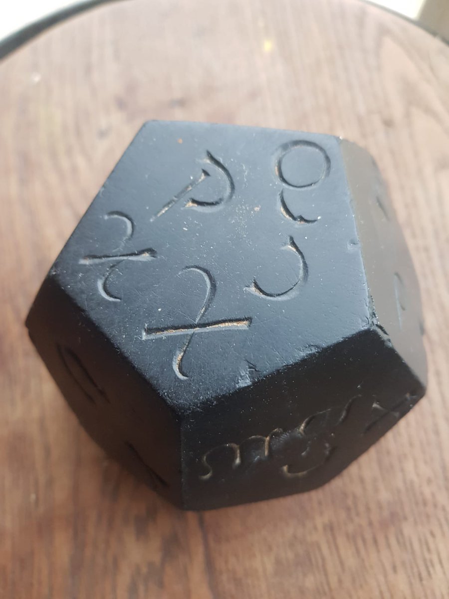 RachelBOutdoors's tweet photo. Anyone know what this might be? Found in a garden shed in Worcester many years ago. Served as my aunts doorstop for years until she gave it to me, because I've always loved it. 10cm diam, 1.2kg  Could it be a #ritualobject? @PryorFrancis @DrJaninaRamirez @theAliceRoberts https://t.co/wctMDruGgv