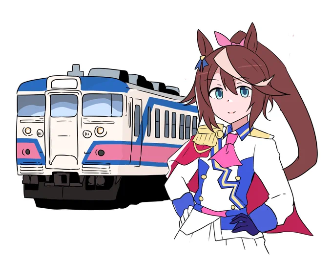 ちょい描きテイオー 
