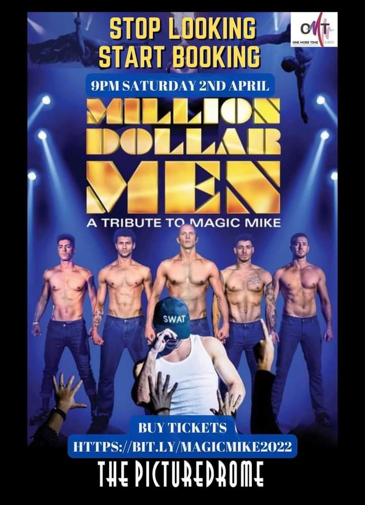 NN Events (@nrthmptonevents) on Twitter photo Magic Mike LIVE tribute with Million Dollar Men on Saturday 2nd April at <a href="/_Picturedrome/">The Picturedrome</a>, Northampton
๐ Book your tickets here: buff.ly/3Lj2LIF Magic Mike LIVE tribute with Million Dollar Men on Saturday 2nd April at <a href="/_Picturedrome/">The Picturedrome</a>, Northampton
๐ Book your tickets here: buff.ly/3Lj2LIF
