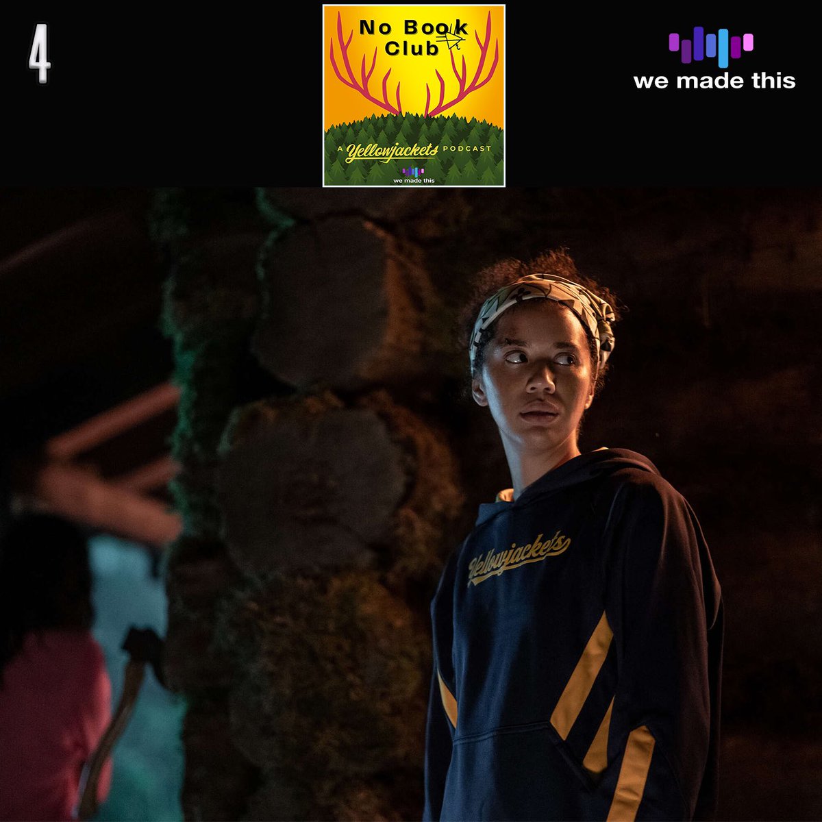 YellowjacketPod's tweet image. NEW EPISODE of #NoBookClub

@ajblackwriter hosts with @Rmuldrake as they break down the Taissa-focused third episode of #Yellowjackets, ‘The Dollhouse’.

Listen and subscribe on Apple Podcasts, Spotify, Goodpods or your app of choice. pod.link/1607186106/epi…