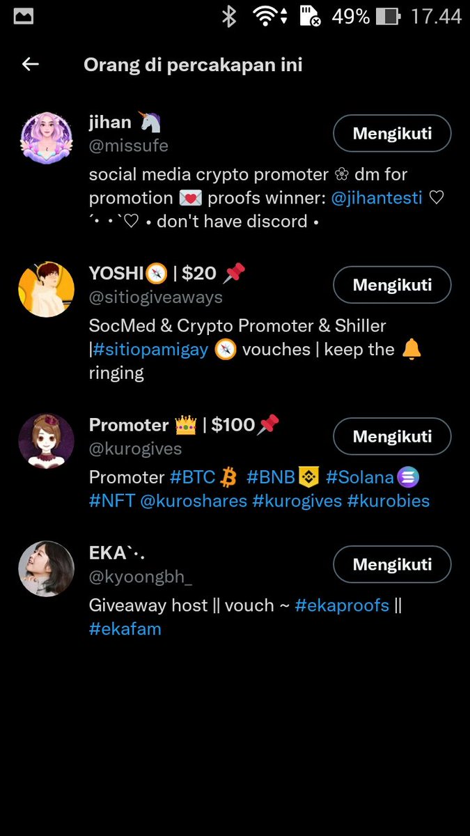 Penikmatcooffee's tweet photo. @missufe @sitiogiveaways @kurogives @kyoongbh_ Done https://t.co/6TouZQJfRu
