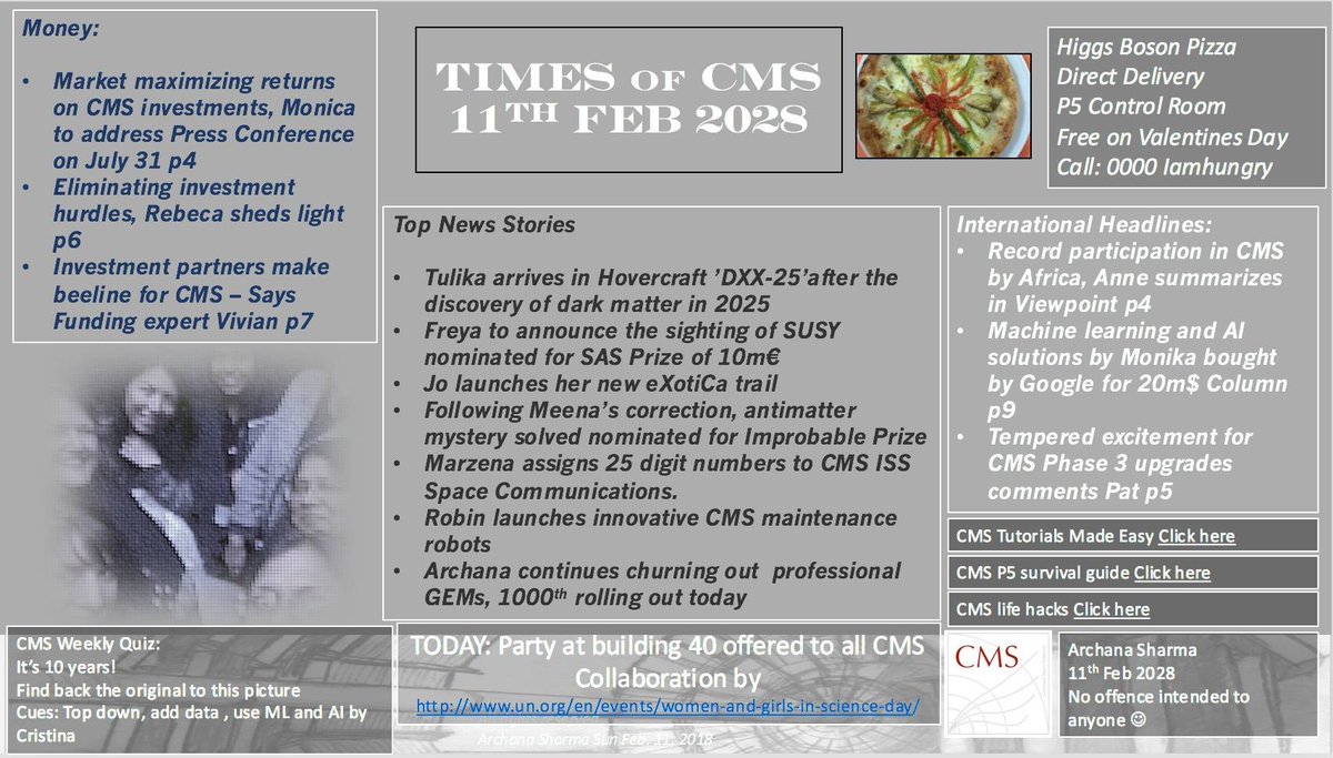 11.2.2018: 
Dedicated to <a href="/CMSExperiment/">CMS Experiment CERN</a> #WomenInScience  A diamond is merely a lump of coal that did well under pressure ... and to be fair it's also for the boys .. Check this out, my Sunday doodle (from 2018) ! Happy <a href="/UNESCO/">UNESCO 🏛️ #Education #Sciences #Culture 🇺🇳</a> #womenscienceday 
<a href="/1cRebeca/">Rebeca Gonzalez Suarez</a> <a href="/monicavatworld/">Monica Vazquez</a>