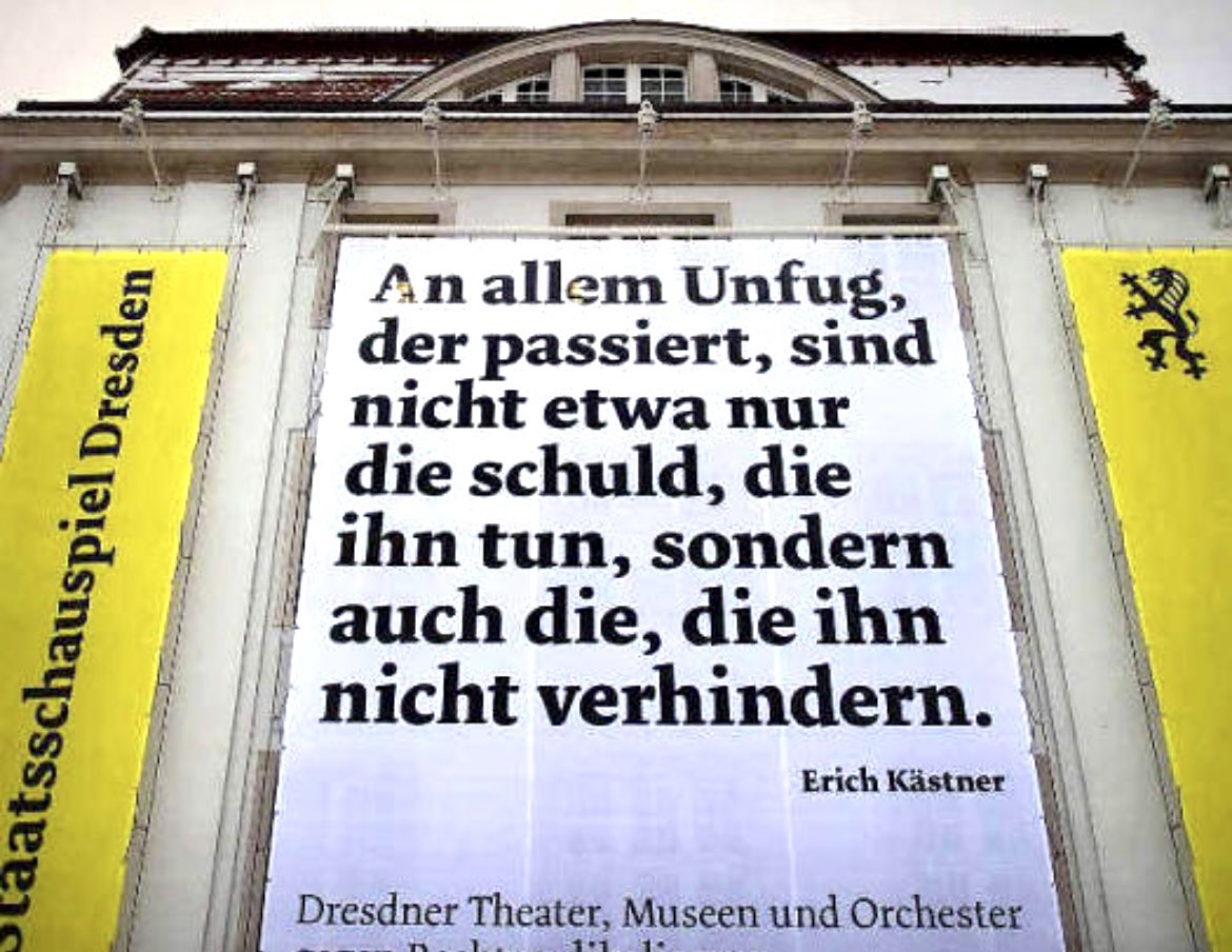 dirk_adam's tweet photo. Nie wieder Krieg, nie wieder Zerstörung, nie wieder Faschismus. #Dresden #13Februar1945 1/2 https://t.co/lSoo6e1Nrc