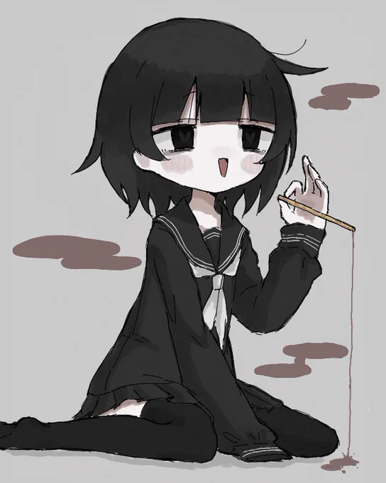 最期までチョコたっぷりだもん 