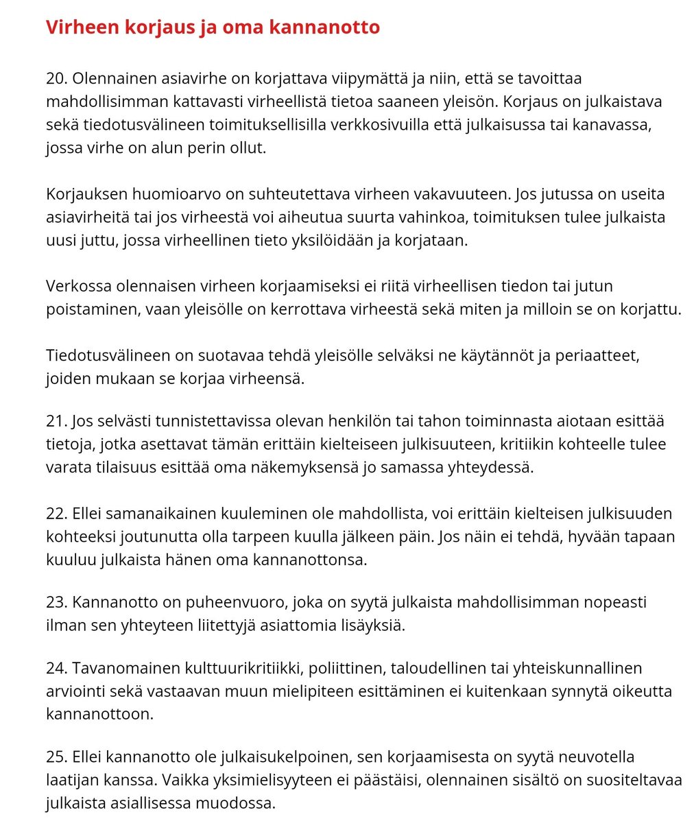 @Yleisradio @JussiTuoJussi @Yleisradio Huomauttaisin, että toi oikaisu ei noudata @JSNtiedottaa journalistin ohjeita.

#JulkisenSananNeuvosto #JournalistinOhjeet