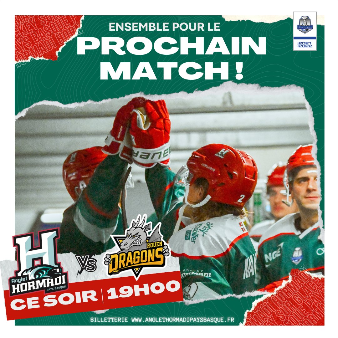 anglet_hormadi's tweet image. 🌩 AVIS DE TEMPÊTE À LA BARRE 🌩

Ce soir l'Hormadi affronte les fameux @DragonsdeRouen à 19h00 dans son chaudron 🔥

Plus que jamais on compte sur vous pour faire un maximum de bruit pour porter l'Hormadi jusqu'à l'exploit 🟢🔴 #TeamAnglet #GoHormadi #jotakeirabaziarte