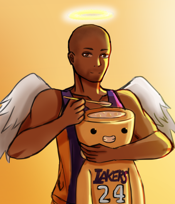 BlakeNFTzx's tweet photo. My personal fan art for one of the great upcoming NFT projects @cerealclubnft . This piece is close to my heart and inspired by Kobe Bryant x @OmerEats . Thank you for the opportunity to be considered for the whitelist and have an awesome day/night wherever you are❤️ https://t.co/9wN4FfgmwW