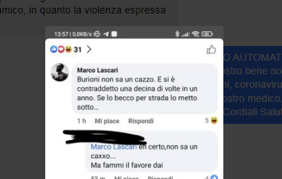 Non li denuncio ma li svergogno. Questo dice di fare lo stunt-man.