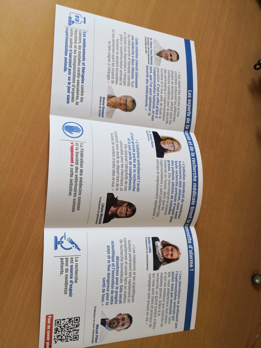 Un grand merci à toutes et à tous pour votre engagement pour la recherche et la qualité des soins en Suisse. #SantéEnDangerNON