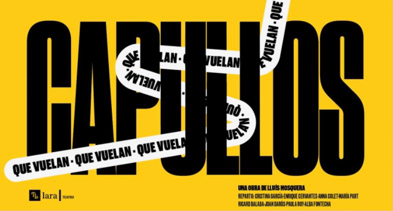 MacutoTalent's tweet photo. 🎭 Esta tarde @lapaularoy y @clemm_theband os esperan en el @teatrolara a las 20:15h con la obra de teatro #CapullosQueVuelan dirigida por @tazodemew. Entradas ▶️ https://t.co/qV4kJDwfQ7 https://t.co/uFIZAKVtVt