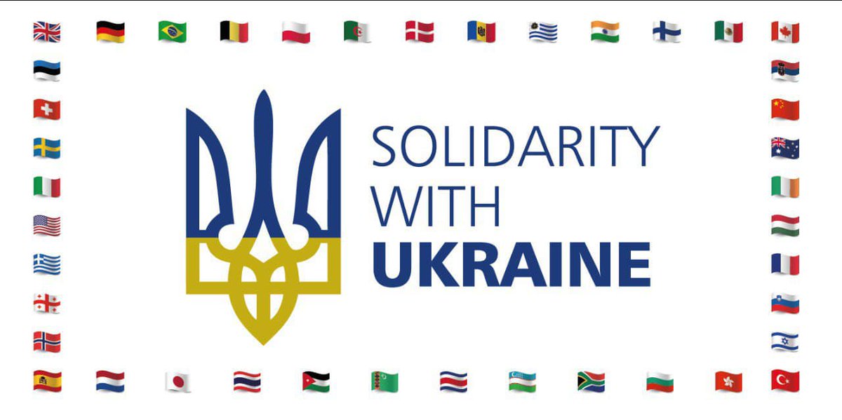 #StandWithUkraine #UnitedWithUkraine #Ukraine 🇺🇦