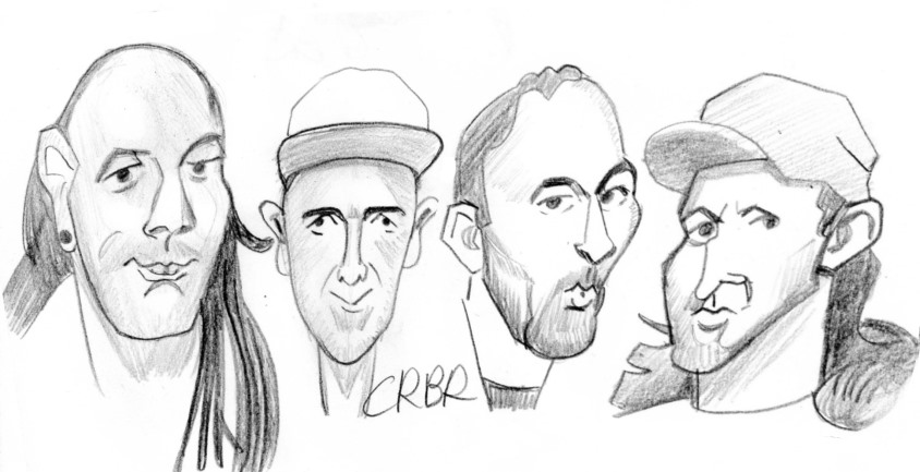 J' ai gribouillé Ludwig Von 88:
#LesDessinsDeCRBR