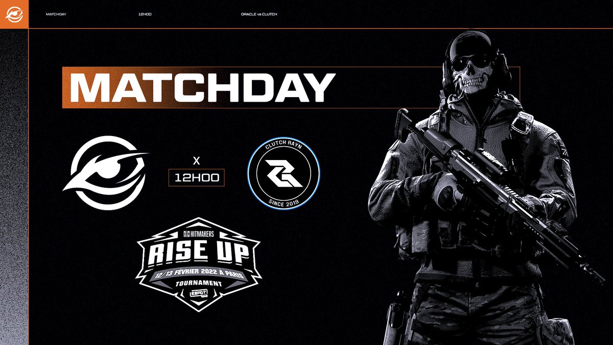 OracleEsport's tweet photo. ⚔ #OracleGold | #HitmakerRiseUp
Après une full win, c'est le moment d'affronter Clutch rayn sur la finale Winner bracket !
🏆 @HitMakersFr x @espotparis
🆚 @ClutchRayn
▶ WB finale
📺 https://t.co/x2eDnOx1qU
🎙 @Ozary_Fr x @UgoLefevre
Bonne chance à tous 👁 https://t.co/WJMjE9OJfh