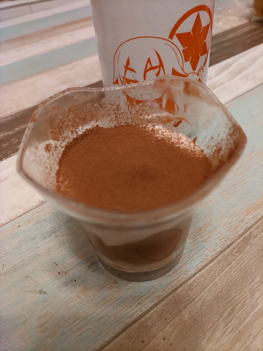 明日のバレンタイン用に試食。
チョコムース初めて作ったけど、小一時間で出来た。
うまうま(^-^)v https://t.co/T7QDlLhaQX 