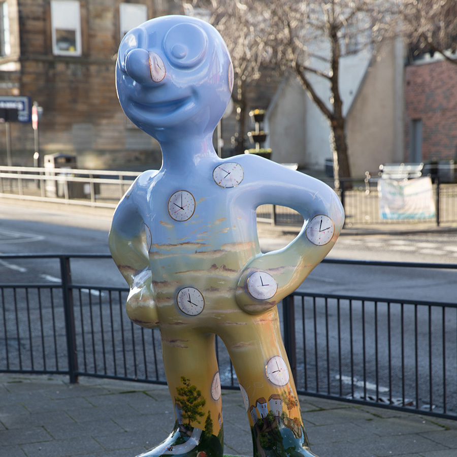 On this day William Harbutt, inventor of Plasticine, was born in North Tyneside...178 years later, Morph, who owes a lot to his invention, is the subject of a trail in the region. And in July Morph fans will be able to buy a special Plasticine Morph kit...watch this space!