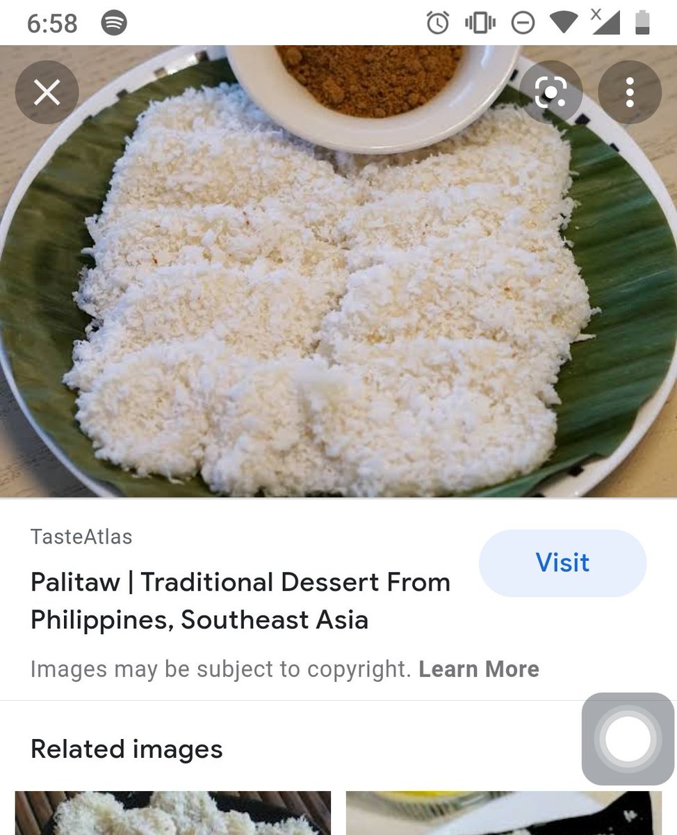 @WholesomeMeme @itoldmythe omg i was was just eating THIS and its called Palitaw, its sticky rice dessert and it looks just like him, NOOOO 😭 MY HEART