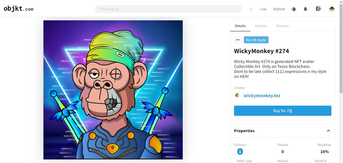 WickyMonkey.tez tweet media