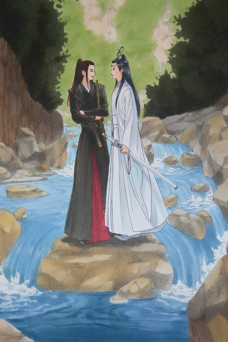 「ありがとう陳情令
森羅万象に感謝 」|依田川のイラスト