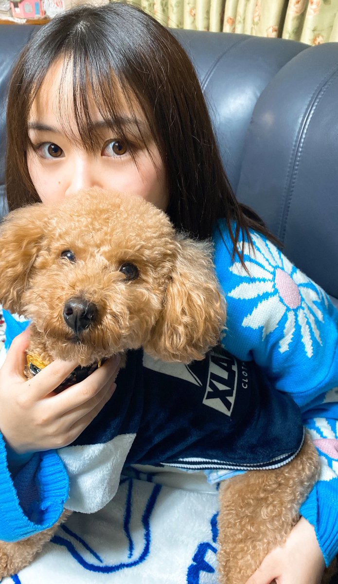 sakata___yu's tweet photo. バイト終わりにエレンターイム！🐶
明日から学校が始まる🏫
気合い入れて今週も頑張るぞ💪😤
#カンコー委員会 #いぬのいる暮らし https://t.co/V6eNzARqLh