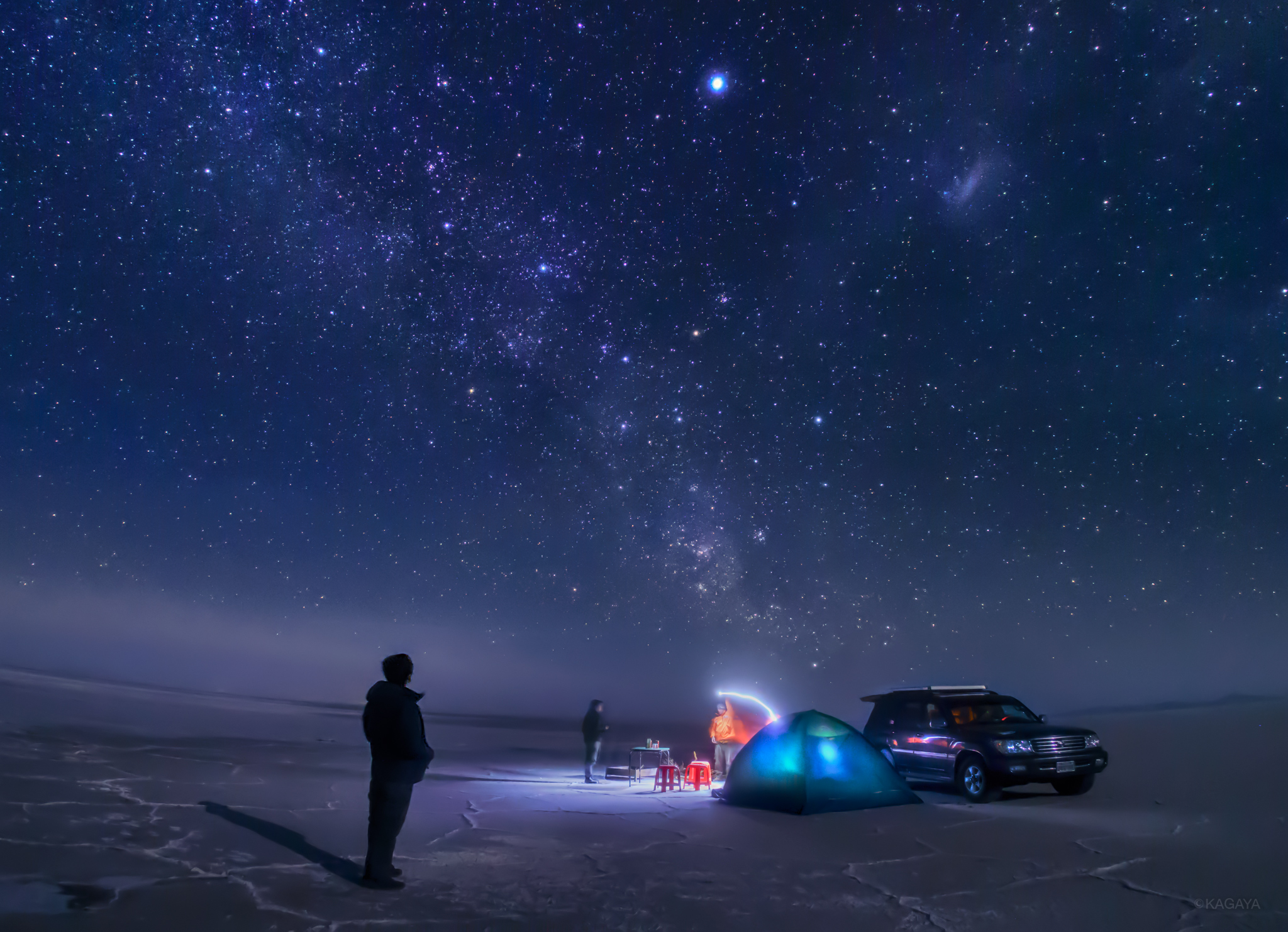 Kagaya アンデスの高地 標高3700m 忘れられないウユニ塩湖での星空キャンプ 以前南米ボリビアにて撮影 今日もお疲れさまでした T Co Mziasvupja Twitter