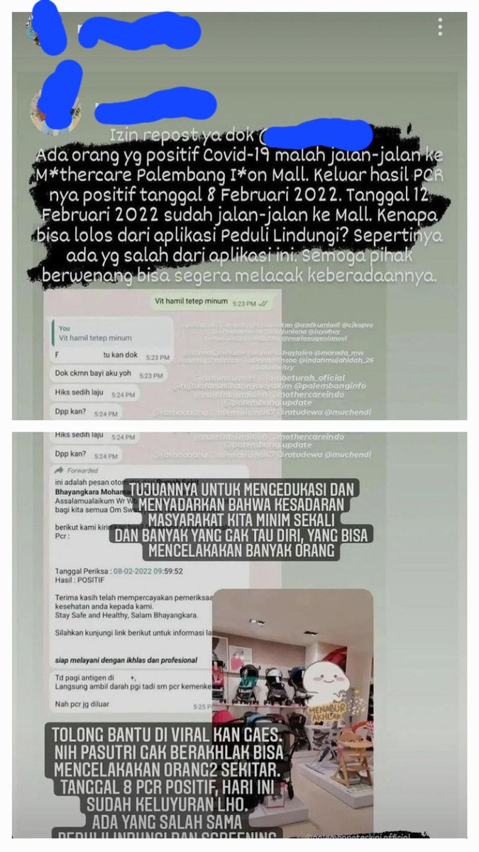 AREAJULID's tweet photo. Dis! Kembali terjadi... udah tau positif masih sempet jalan² di mall https://t.co/c6Q3oYAsPZ