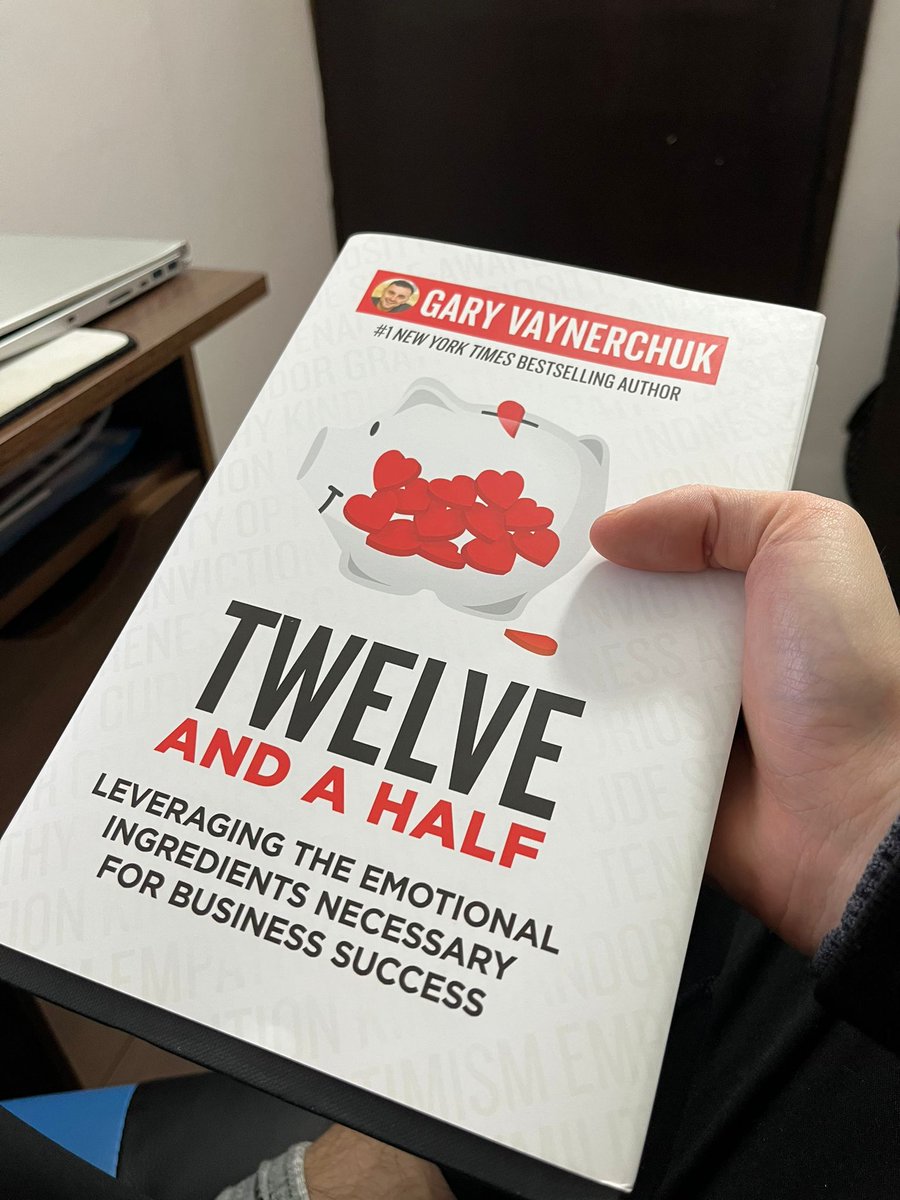 benroth101's tweet photo. hi just wanted to say thank you for the inspiration @garyvee really was a privilege to read your book!!
#twelveandahelf https://t.co/NZRCg8HBfB