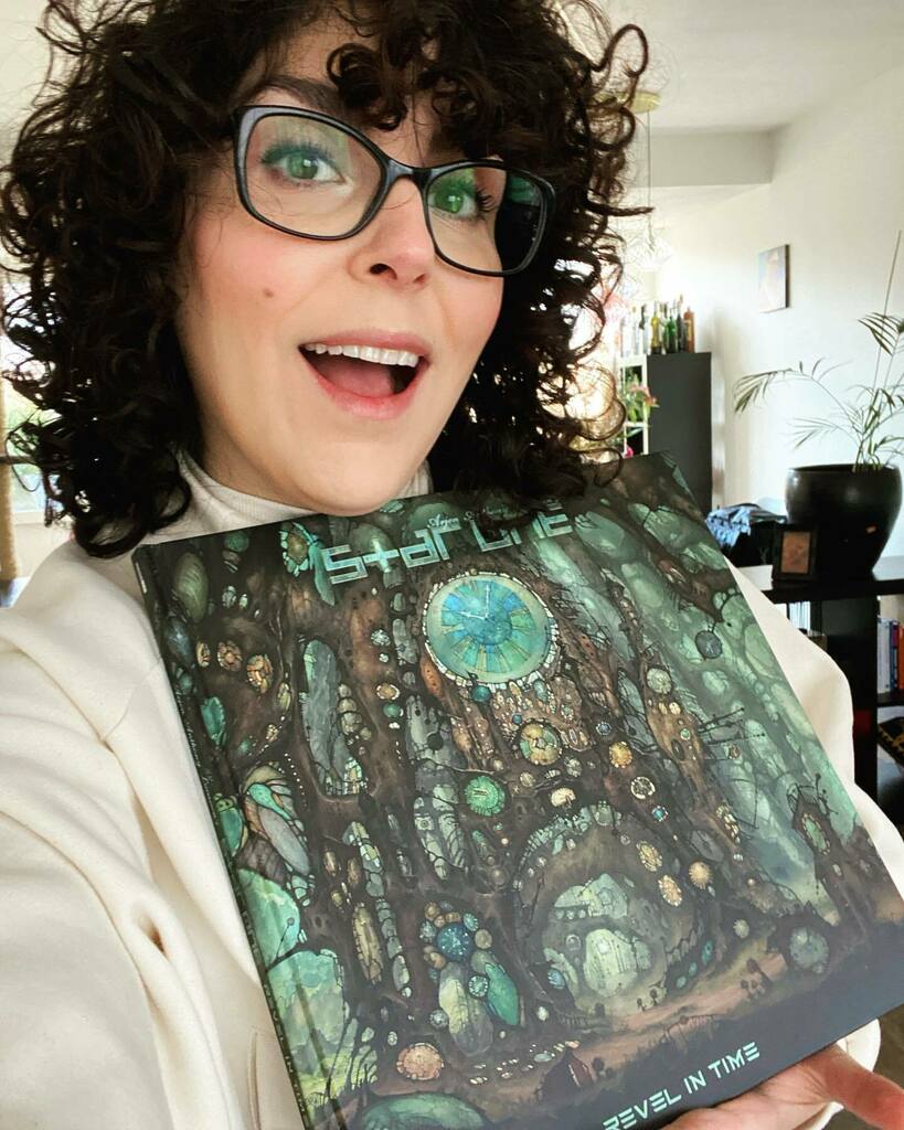marcelabovio's tweet photo. Look what I just got in the mail! The brand new #StarOne album 🔥 Very honored to be part of this project 💕 #revelintime #arjenlucassen @ayreon_official #progmetal #progressivemetal #progressiverock #progrock https://t.co/XGNEw2Atx3 https://t.co/AH4PcY1gFq