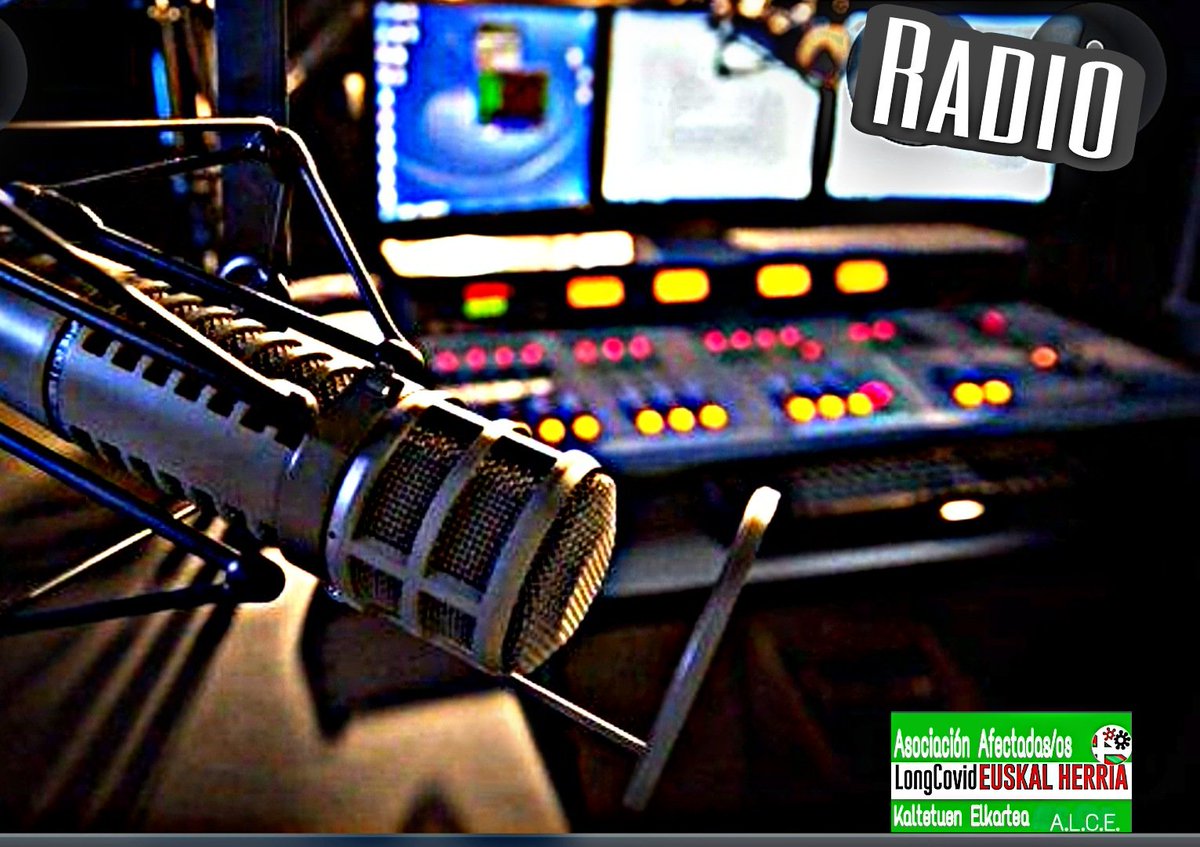 covideuskal's tweet image. En el #DiaMundialDeLaRadio,queremos agradecer a l@s que nos ayudáis a contar que seguimos enferm@s de #covid19, casi ya dos, años a causa del #SarsCov2persistente.
#LongCovid #TreatLongCovid #NoPostSíLong
@copeeuskadi
@SEReuskadi @euskadi_irratia @SiberiaFM @OndaCeroEuskadi